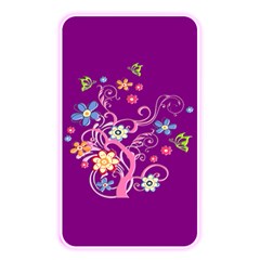 Flowery Flower Memory Card Reader (rectangular) by SaraThePixelPixie