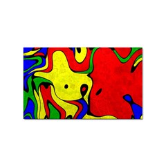 Abstract Sticker (rectangle) by Siebenhuehner