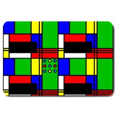 Mondrian Large Door Mat by Siebenhuehner