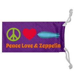 Peace Love & Zeppelin Jewelry Bag by SaraThePixelPixie