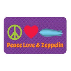 Peace Love & Zeppelin Memory Card Reader (rectangular) by SaraThePixelPixie