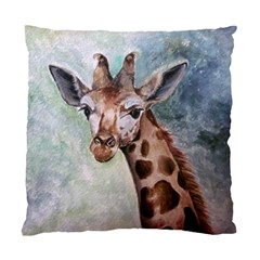 Giraffe Cushion Case (single Sided)  by ArtByThree