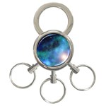 Amazing Universe 3-Ring Key Chain Front