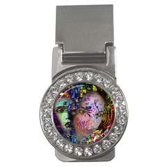 Artistic Confusion Of Brain Fog Money Clip (cz) by FunWithFibro