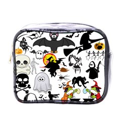 Halloween Mashup Mini Travel Toiletry Bag (one Side) by StuffOrSomething