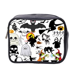 Halloween Mashup Mini Travel Toiletry Bag (two Sides) by StuffOrSomething