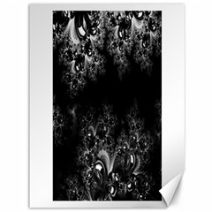 Midnight Frost Fractal Canvas 36  X 48  (unframed) by Artist4God