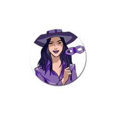 Purple Witch Golf Ball Marker 10 Pack by FunWithFibro