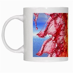 Tears Of Blood White Coffee Mug by icarusismartdesigns