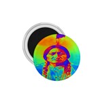 Sitting Bull 1.75  Button Magnet Front