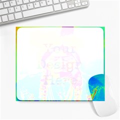 Sitting Bull Large Mouse Pad (rectangle) by icarusismartdesigns