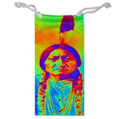 Sitting Bull Jewelry Bag by icarusismartdesigns