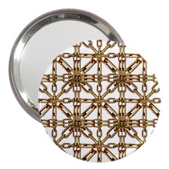 Chain Pattern Collage 3  Handbag Mirror by dflcprints