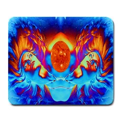 Escape From The Sun Large Mouse Pad (rectangle) by icarusismartdesigns