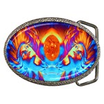 Escape From The Sun Belt Buckle (Oval) Front