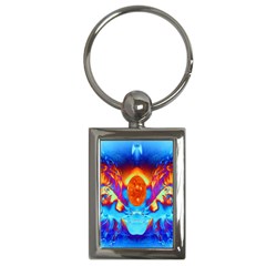 Escape From The Sun Key Chain (rectangle) by icarusismartdesigns