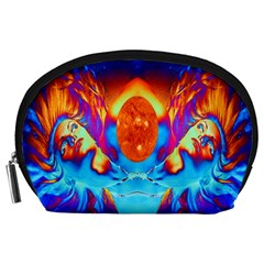 Escape From The Sun Accessory Pouch (large) by icarusismartdesigns