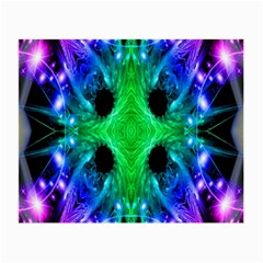 Alien Snowflake Glasses Cloth (small, Two Sided) by icarusismartdesigns