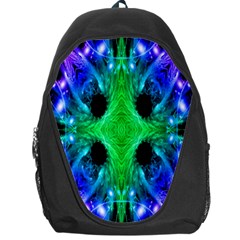 Alien Snowflake Backpack Bag by icarusismartdesigns