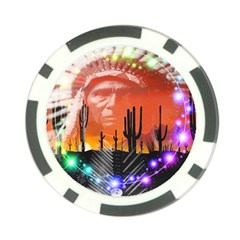 Ghost Dance Poker Chip (10 Pack) by icarusismartdesigns