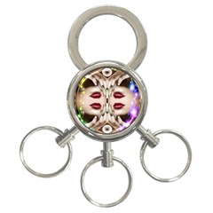 Magic Spell 3-ring Key Chain by icarusismartdesigns