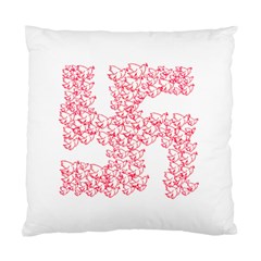 Swastika With Birds Of Peace Symbol Cushion Case (single Sided)  by dflcprints