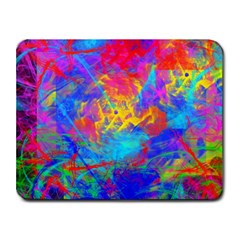 Colour Chaos  Small Mouse Pad (rectangle) by icarusismartdesigns