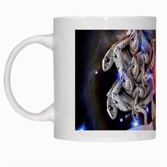 Medusa White Coffee Mug by icarusismartdesigns