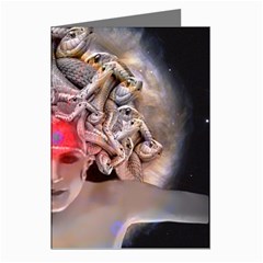 Medusa Greeting Card (8 Pack) by icarusismartdesigns