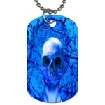 Alien Blue Dog Tag (Two-sided)  Front