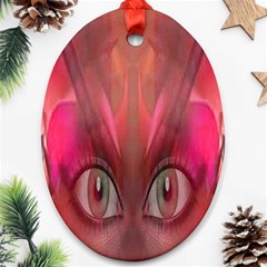 Hypnotized Oval Ornament by icarusismartdesigns