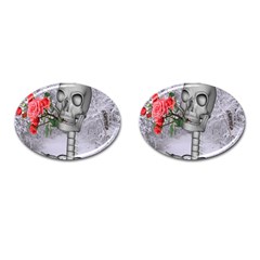 Looking Forward To Spring Cufflinks (oval) by icarusismartdesigns