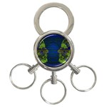 Binary Communication 3-Ring Key Chain Front