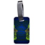 Binary Communication Luggage Tag (Two Sides) Front