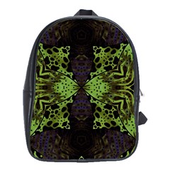 Jungle Fever Mix School Bag (xl) by OCDesignss