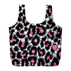 Pink Cheetah Bling Reusable Bag (l) by OCDesignss