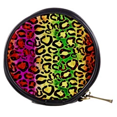 Rainbow Cheetah Abstract Mini Makeup Case by OCDesignss