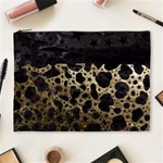 Cheetah Stars Gold  Cosmetic Bag (XL) Front