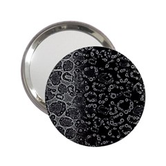 Black Cheetah Abstract Handbag Mirror (2 25 ) by OCDesignss