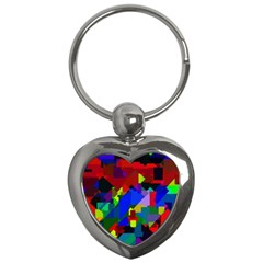 Pattern Key Chain (heart) by Siebenhuehner