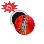 White Knight 1.75  Button Magnet (100 pack) Front