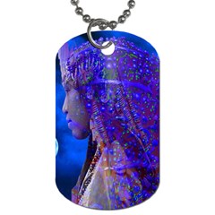 Moon Shadow Dog Tag (two-sided)  by icarusismartdesigns