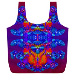 Abstract Reflections Reusable Bag (xl) by icarusismartdesigns