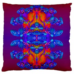 Abstract Reflections Standard Flano Cushion Case (one Side) by icarusismartdesigns