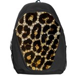 Cheetah Abstract  Backpack Bag Front