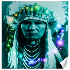 Magical Indian Chief Canvas 12  X 12  (unframed) by icarusismartdesigns