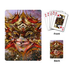 Star Clown Playing Cards Single Design by icarusismartdesigns