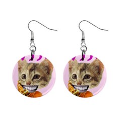 Gossip Mini Button Earrings by AnimalsLol