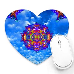 Sky Horizon Mouse Pad (heart) by icarusismartdesigns