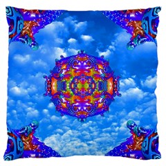 Sky Horizon Standard Flano Cushion Case (one Side) by icarusismartdesigns